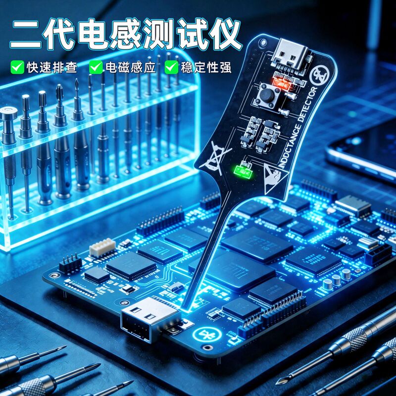 Mobile Phone Digital Repair Capacitance and Inductance Tester Motherboard Induction Fault Troubleshooting Electromagnetic Induction Measuring Instrument Mobile Phone Digital Repair Capacitance and Inductance Tester Motherboard Induction Fault Troubleshooting Electromagnetic Induction Measuring Instrument