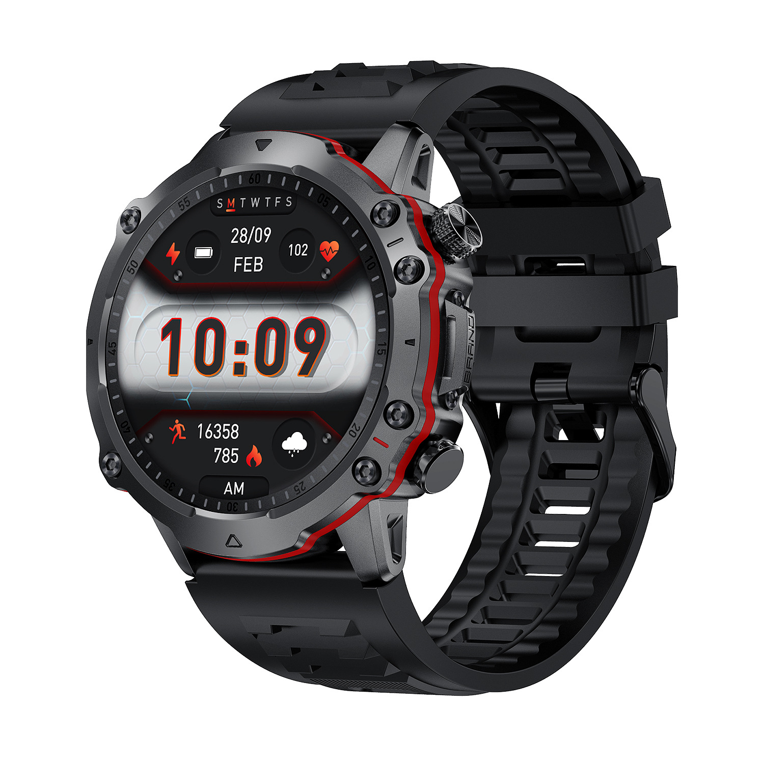 FW09E Smartwatch 1,43" AMOLED 466*466 Bluetooth Call Heart_voghion.com