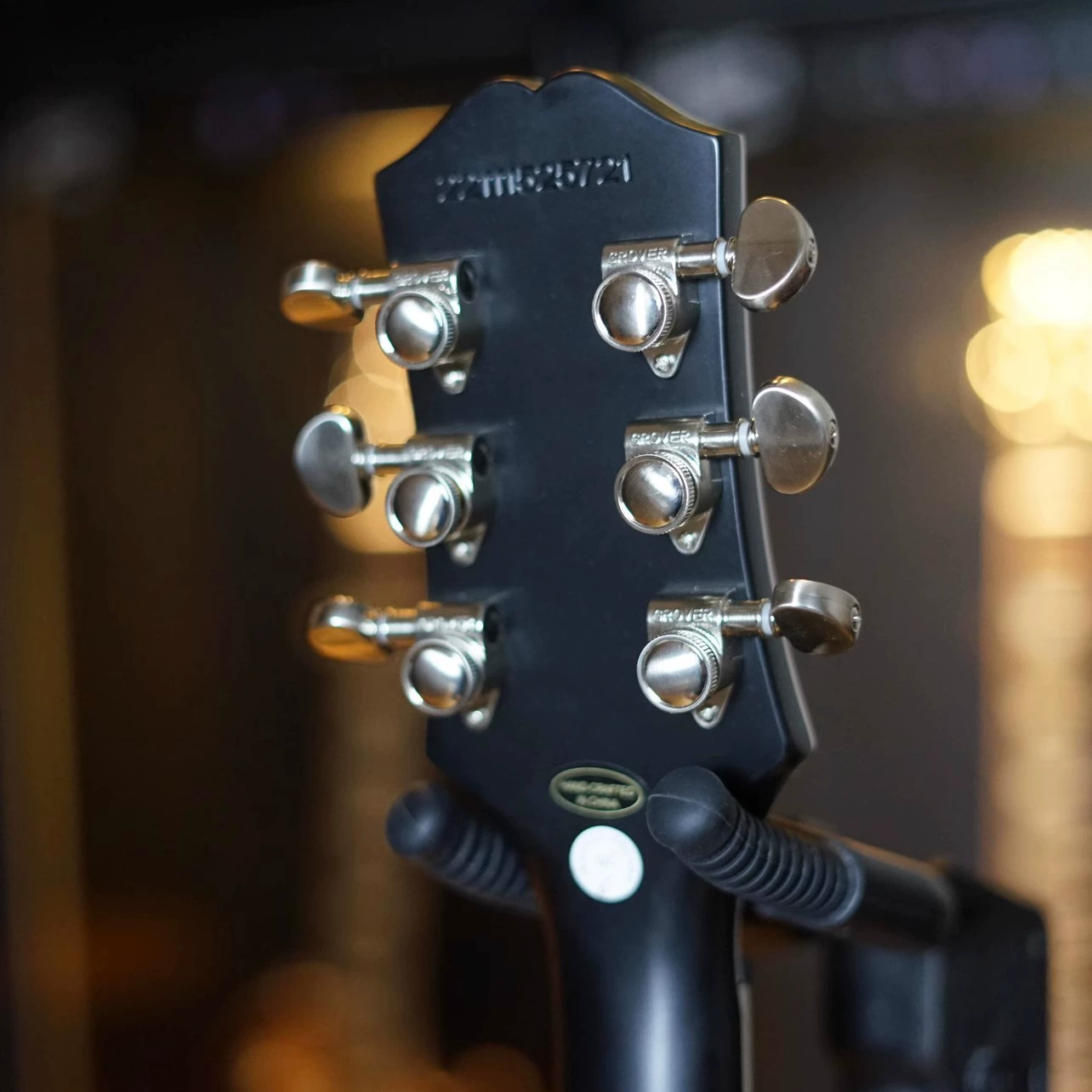 Epiphone Prophecy LP матовая чёрная электрогитара
