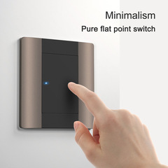 British plug type 86 UK square foot square hole switch socket panel 13A switch socket with LED light British standard