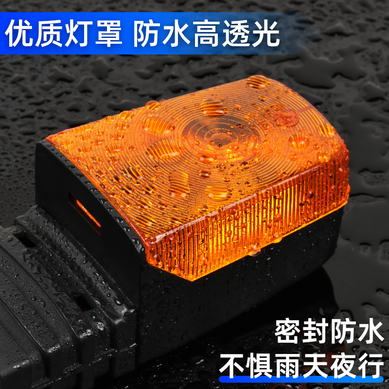 Aplicable a Wuyang WY125 luz de dirección de motocicleta, luz de giro de ala frontal, conjunto de luz de señal de dirección con bombilla