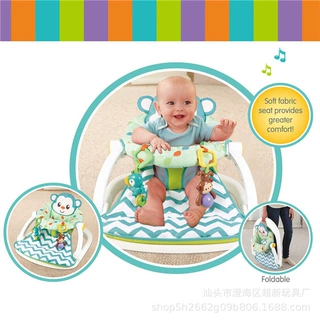 婴幼儿0-3岁宝宝安抚座椅 跨境卡通青蛙坐垫椅 狮子、 猴子坐垫椅