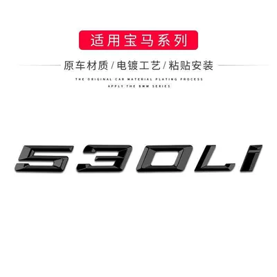 car emblem, new 5 Series: Car logo - standard-04-17530li
