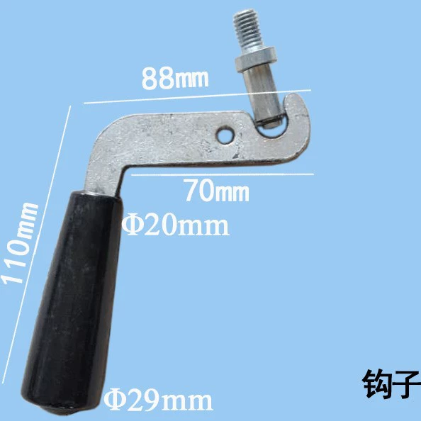 Ручка двери котла с ЧПУ, ручка котла, ручка молотка, ручка из бакелита, ручка крючка двери печи, ручка двери бытового котла