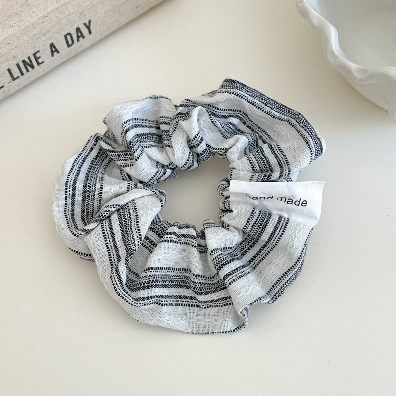 Satilla de seda más algodón relleno de terciopelo intestino grueso lazo para el cabello almohada para dormir