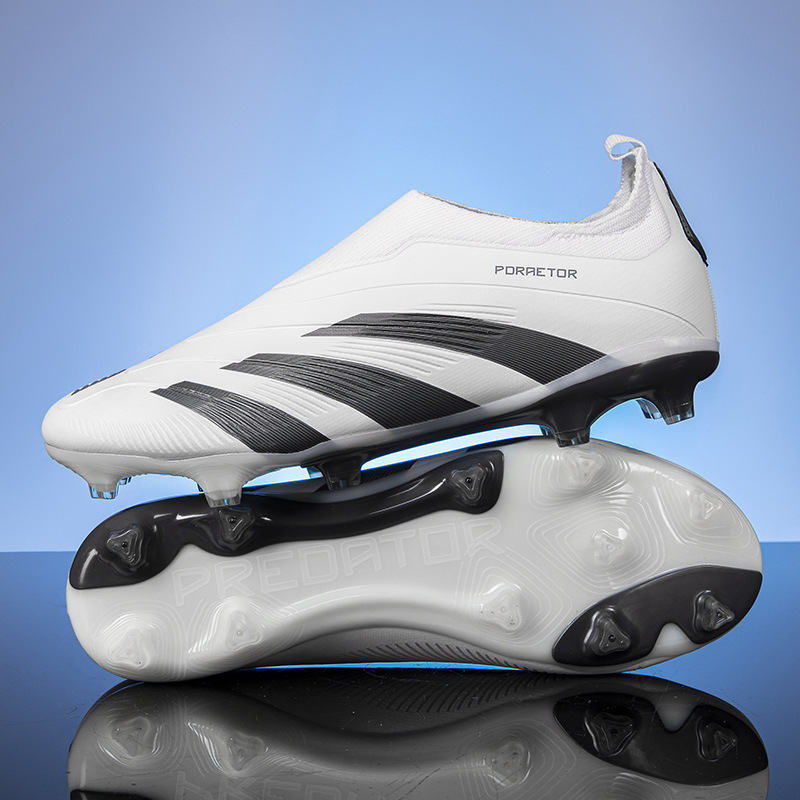 Zapatillas de Fútbol para Entrenamiento Suela de Caucho Transpirables para Césped Natural y Sintético