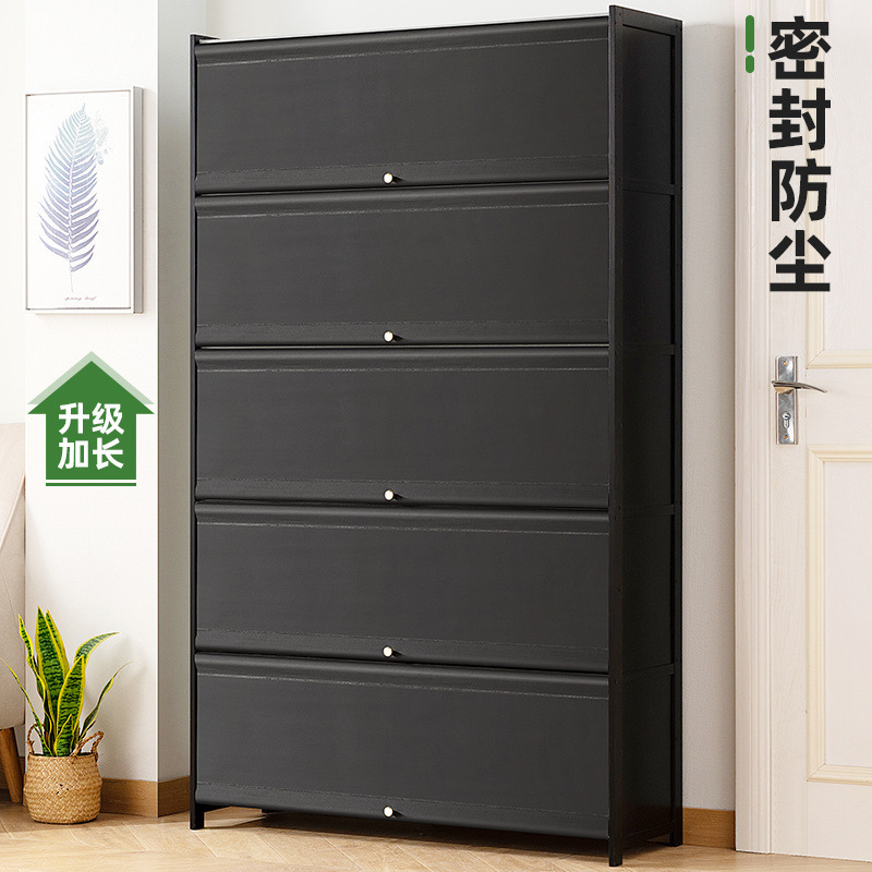 靴キャビネットホーム玄関靴ラック多層収納屋内玄関大容量玄関シンプルな新しいスタイル2025爆発|undefined