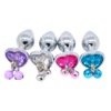 Metal small bell heart shaped, small toy for adults