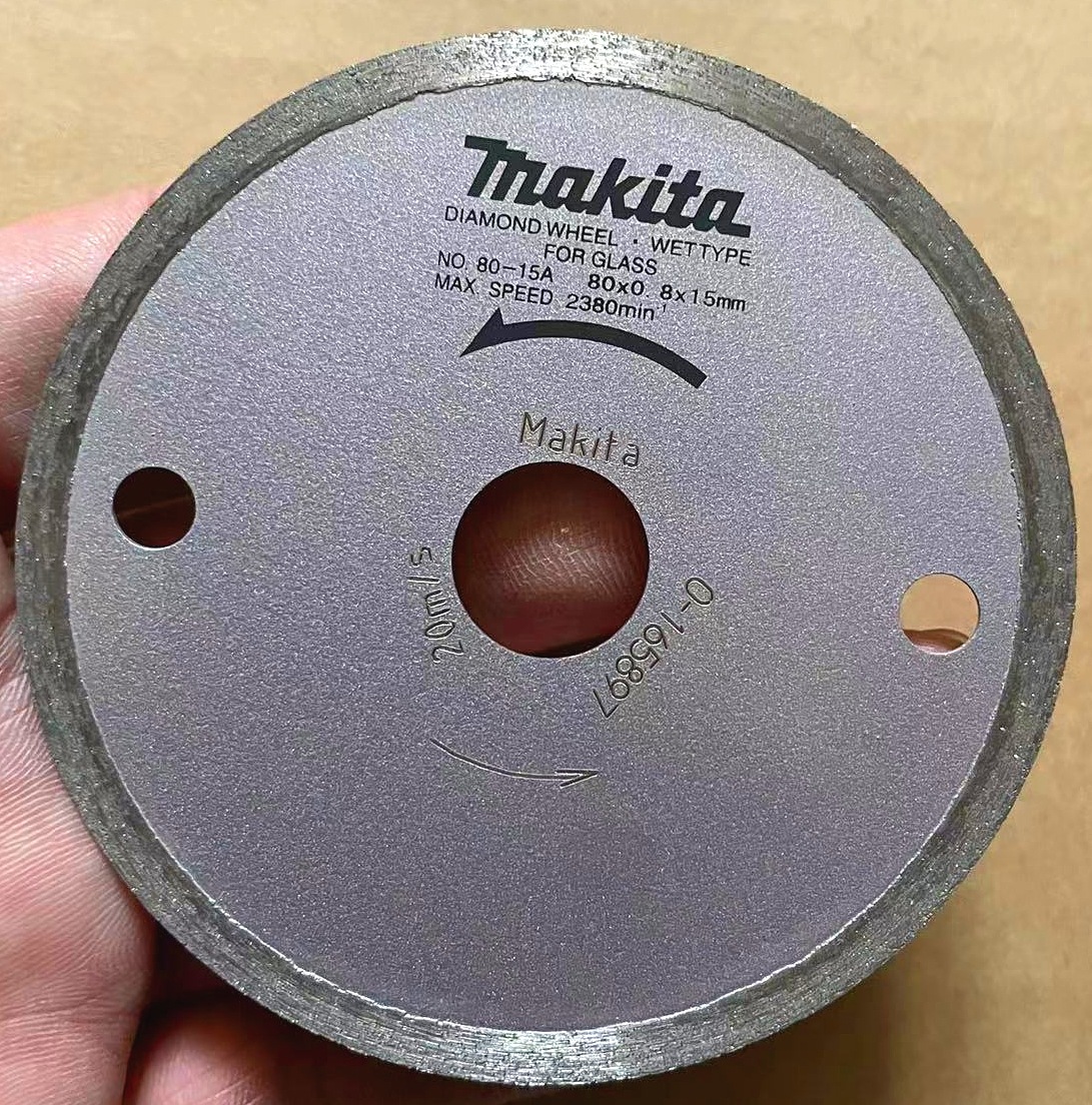 makita牧田玻璃锯片792296-4 80mm 4190DW用金刚石锯片