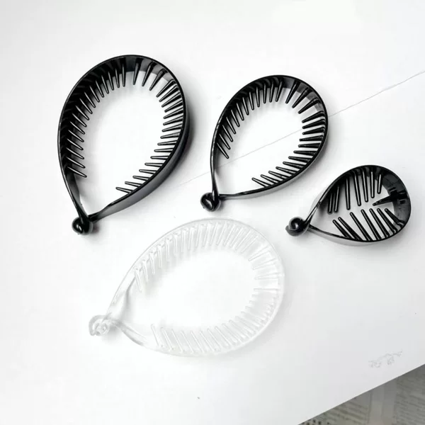 Wholesale Ponytail Clip Base, Large Donut Hair Clip Base, Hair Accessory for the Back of the Head [Super Durable and Not Easy to Break]