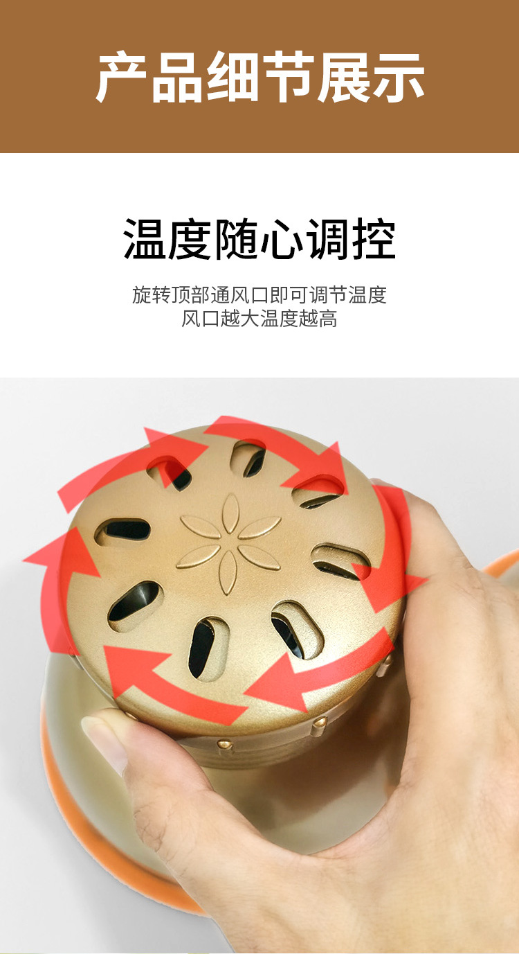 Portable Chest Moxibustion Box with Smoke Shield Cloth Cover and 9 Moxa Sticks for Home Warm Heat Therapy quality and texture