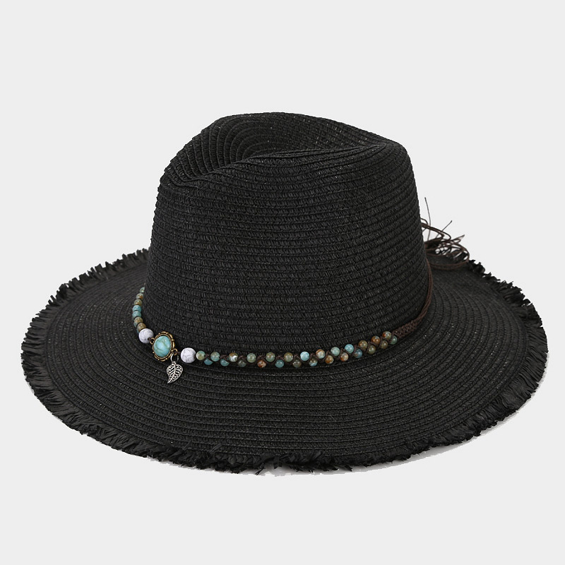 Amazon nuevo sombrero de sol de vacaciones hawaianas, sombrero panameño, sombrero de sol transpirable