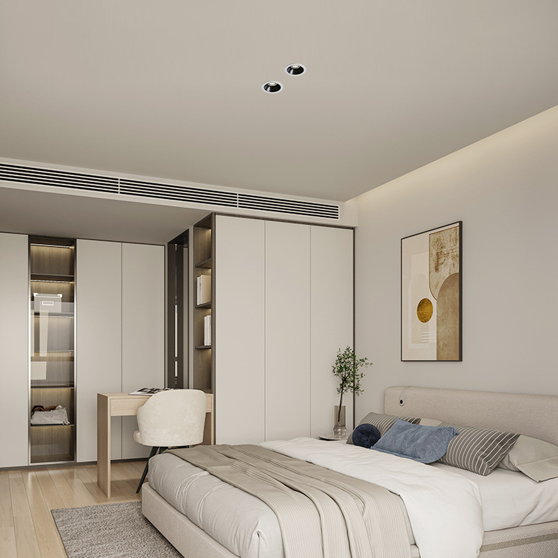 Downlight incrustado anti-deslumbramiento sin lámpara principal iluminación de pasillo de la sala de estar lámpara de techo de luz de luz de luz de techo 585L