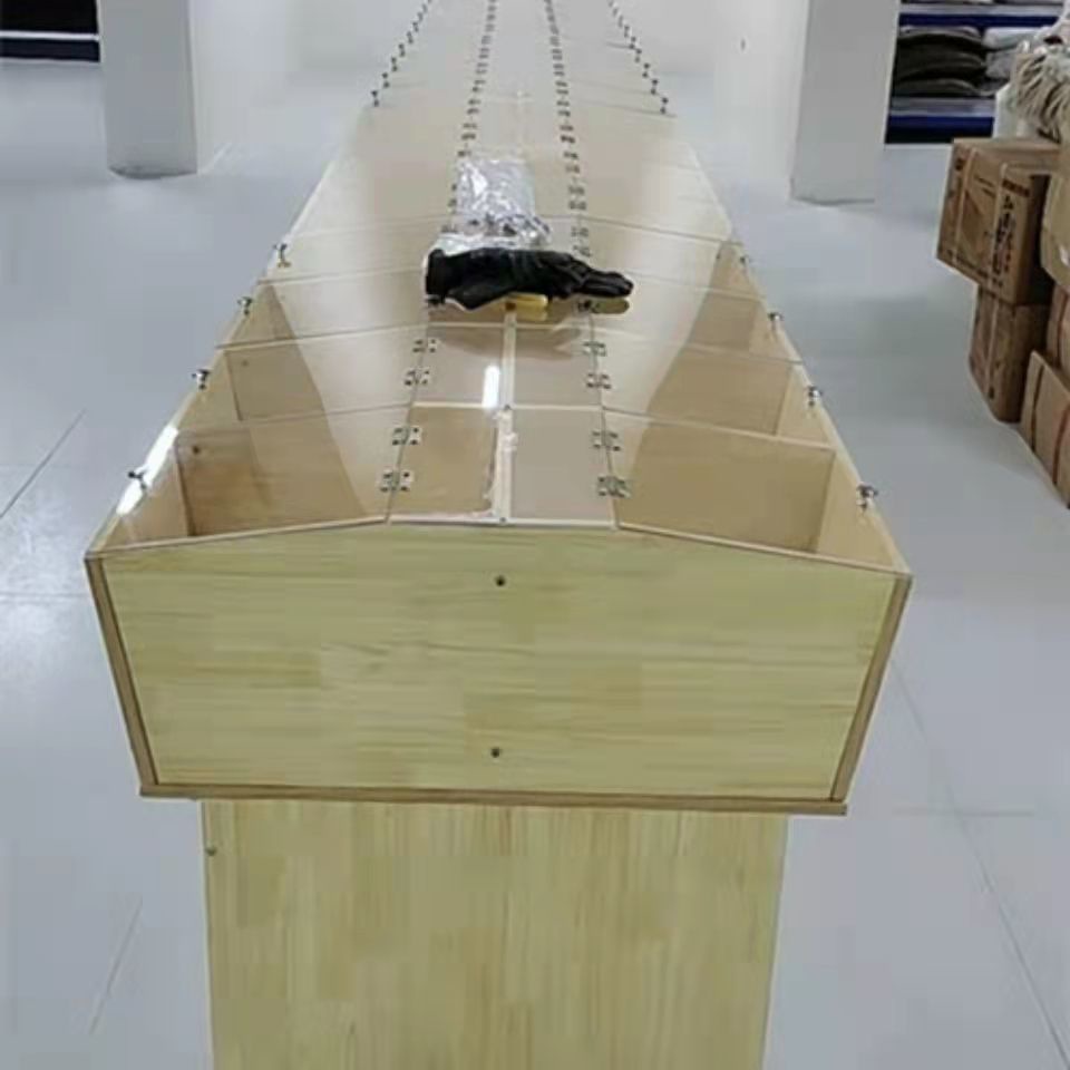 超市货架米面粮桶杂粮柜米斗五谷杂粮展示柜米斗超市带透明盖子