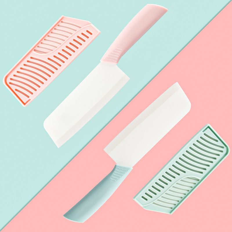 Cuchillo de cocina de cerámica Cuchillo de cerámica de 6 pulgadas Cuchillo de cocina para alimentos Cuchillo para cortar carne de chef Cuchillo de suplemento alimenticio para bebés