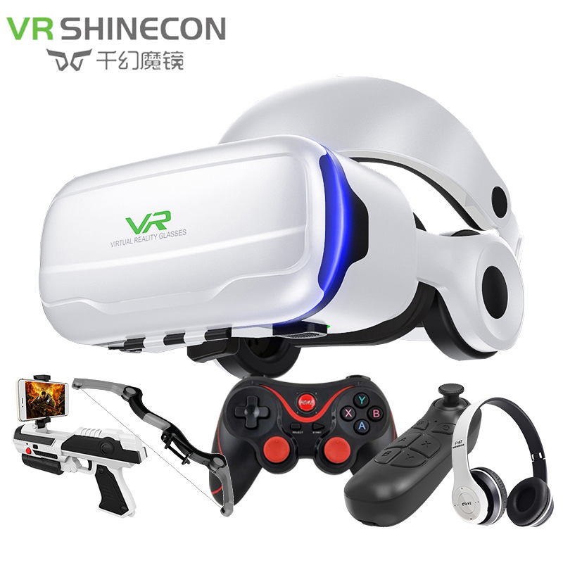 Nano 10th generation (white) + player dual handle + somatosensory ar gun + ar bow + headphones