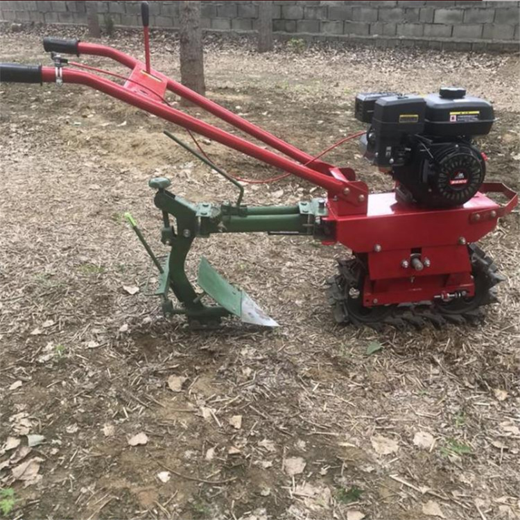 arado rotativo diesel refrigerado por aire tipo gasolina agrícola arado de cadena de montaña microtráquel ligero