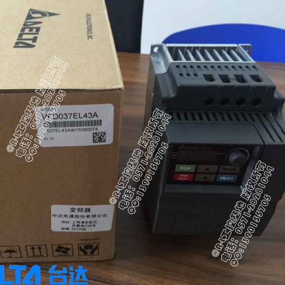 全新原装台达EL系列变频器VFD037EL43A 3.7KW 380V供电