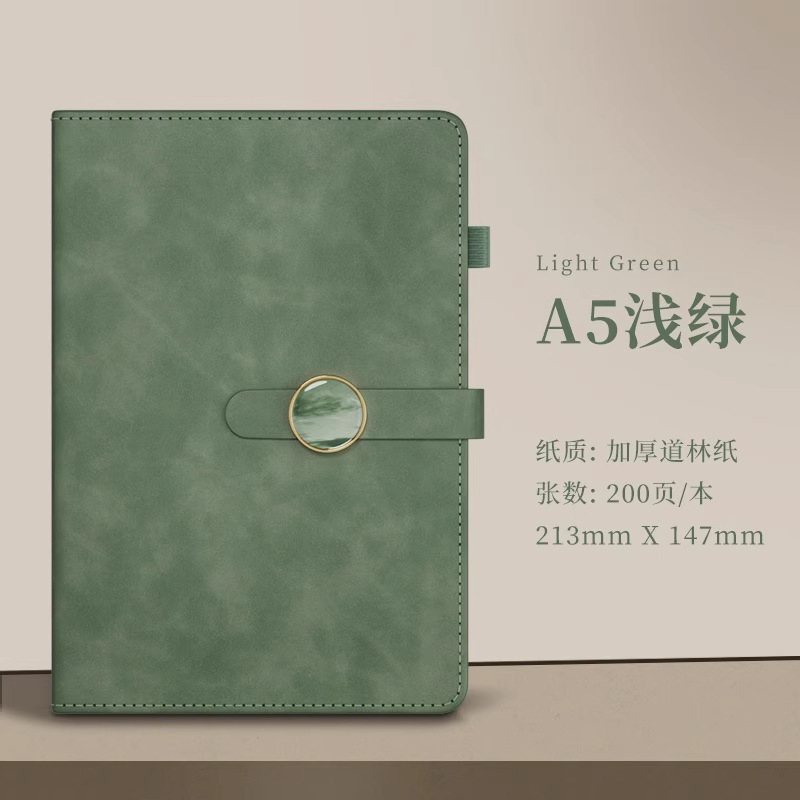 Cuaderno de negocios caja de regalo set a5 cuaderno engrosado set con hebilla de oficina de negocios exquisita b5 grande