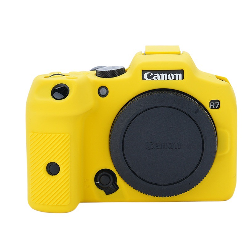 Suitable for Canon Eosr7 Camera Protective Silicone Case R7 Dslr R7 Photography Case Soft Shell Bag Portable Photography Storage