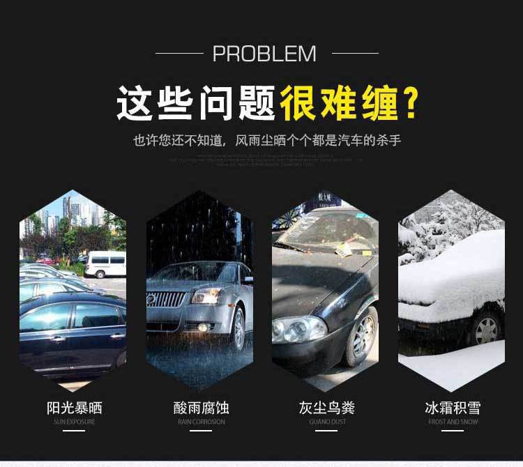 In-Stock Supply of Car Covers, Full Vehicle Protection Against Sun and Rain, Thickened Dupont Oxford Cloth Car Cover, Snow-Proof, Sun-Proof, Dust-Proof Car Cover