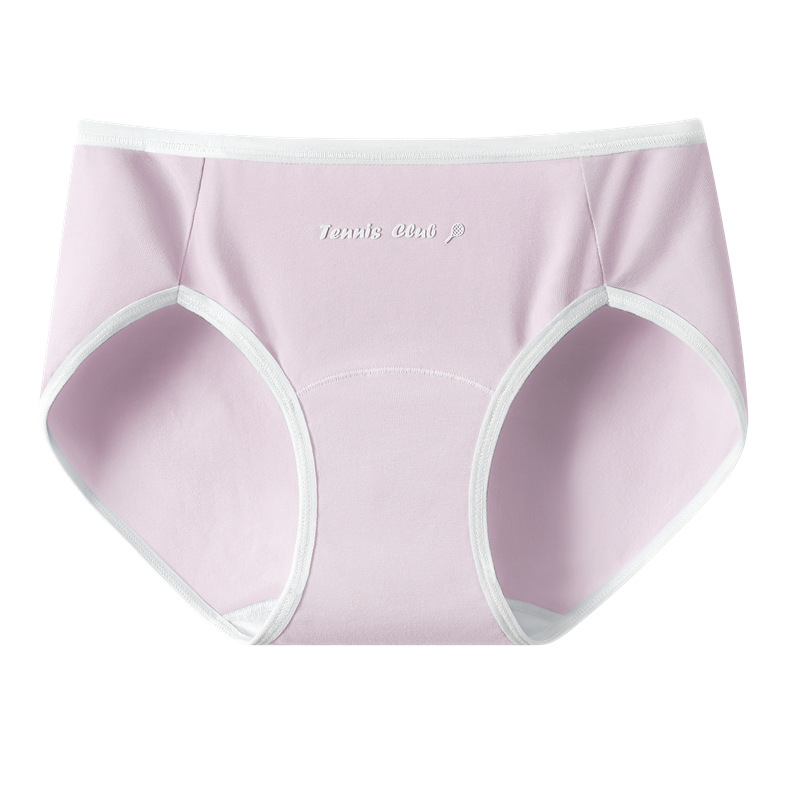Ropa interior mujer algodón primavera y verano clase A algodón puro grado 10A antibacteriano entrepierna alta chica pantalones cortos triangulares sin costuras