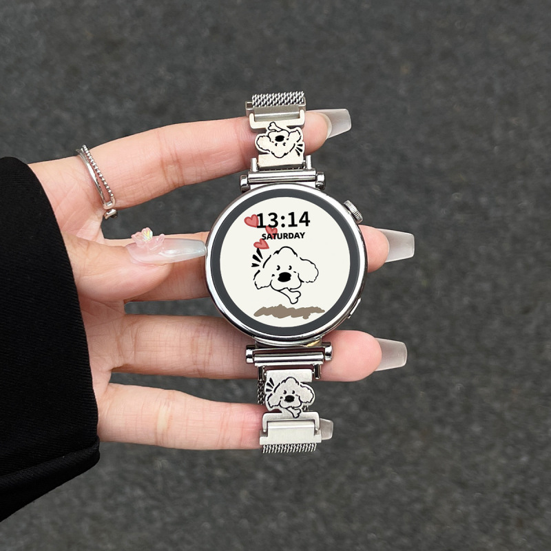 Huawei 社 gt5 新しい時計ストラップ金属磁気 watchgt4 時計チェーン 5pro 女性 gt3/2 夏に適しています|undefined