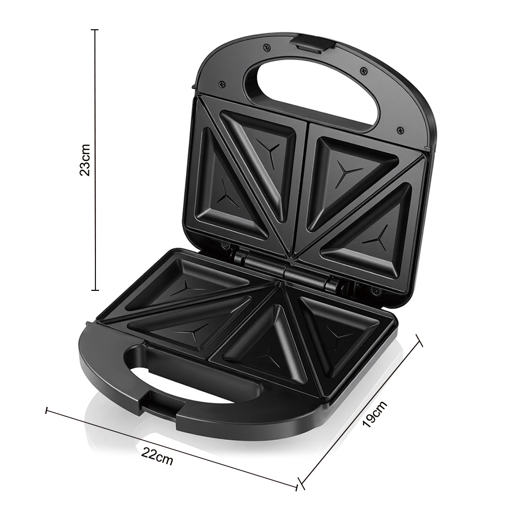 Waffle Maker European Standard Portable Double-sided Sandwich Grill_voghion.com
