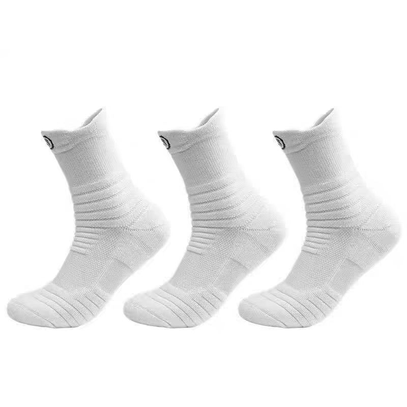Men's Basketball Running, Marathon, Outdoor Fitness, Sports Socks For Adults, Thin Towel-bottom Cotton Socks, Breathable_desvips.com