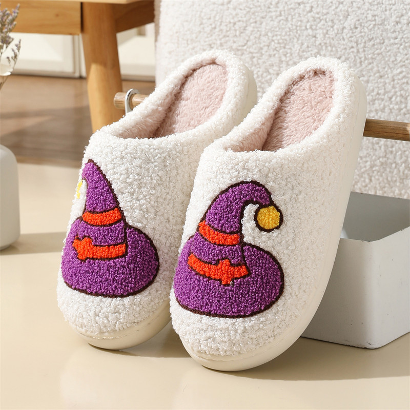 (Cross-border trading), winter rainbow keep warm slippers