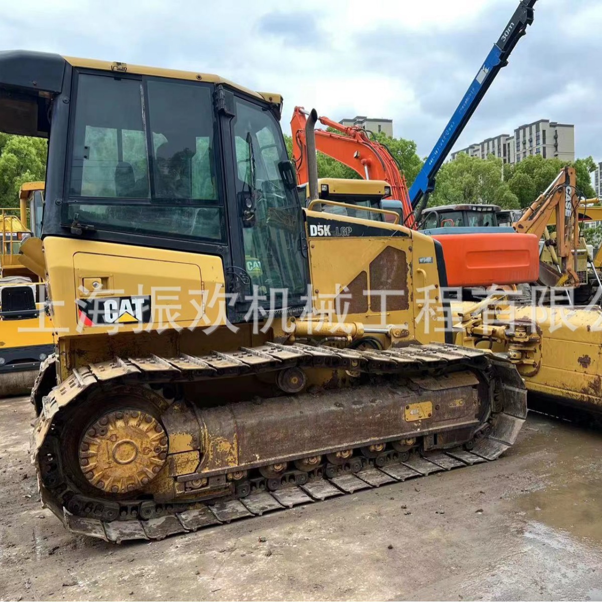 出口海外包车况送到价格实惠好卡特KD5二手出售低价家推土机