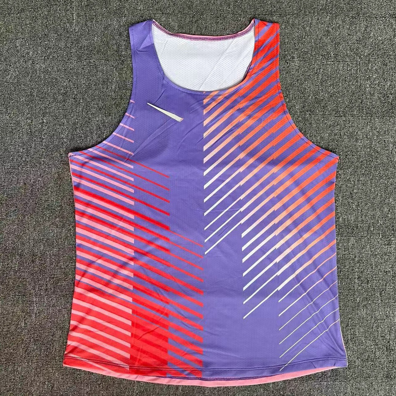 Summer New Marathon Running Quick-Drying Vest for Men and Women, Lightweight and Breathable Track and Field Training Fitness Clothing Sports Tops