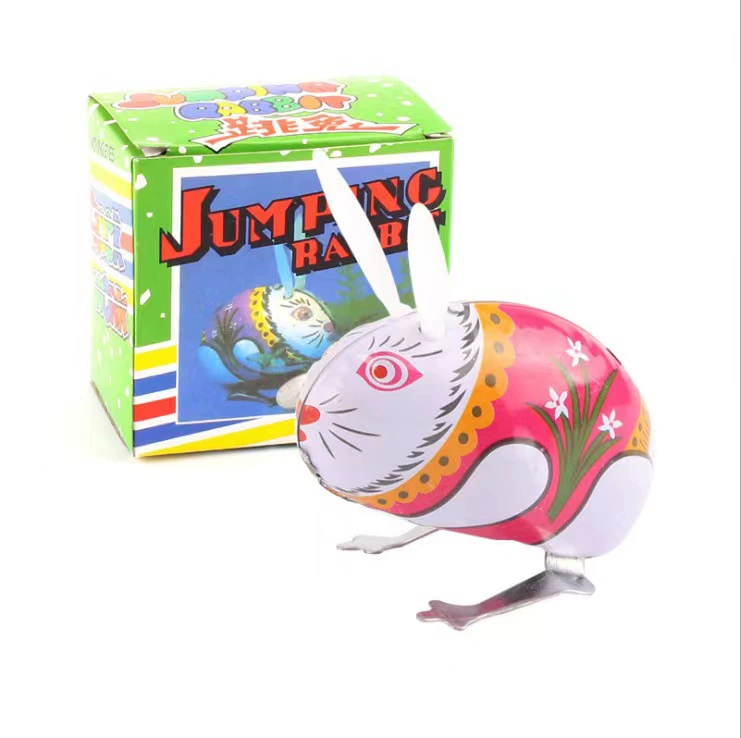 Заводной кролик, классическая игрушка, петух, лягушка, ностальгия