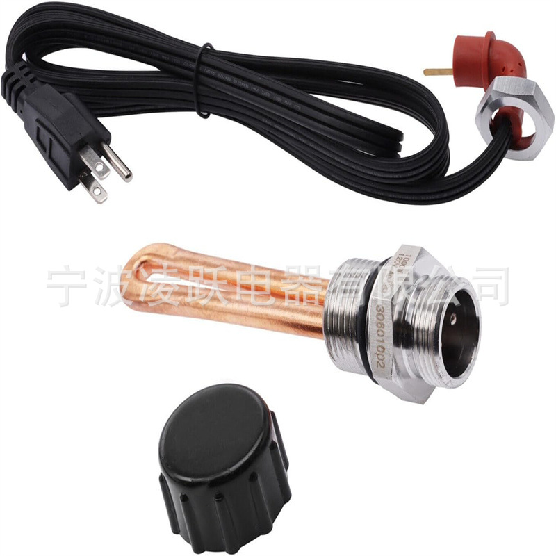 7.3升动力行程发动机块加热器       电缆线