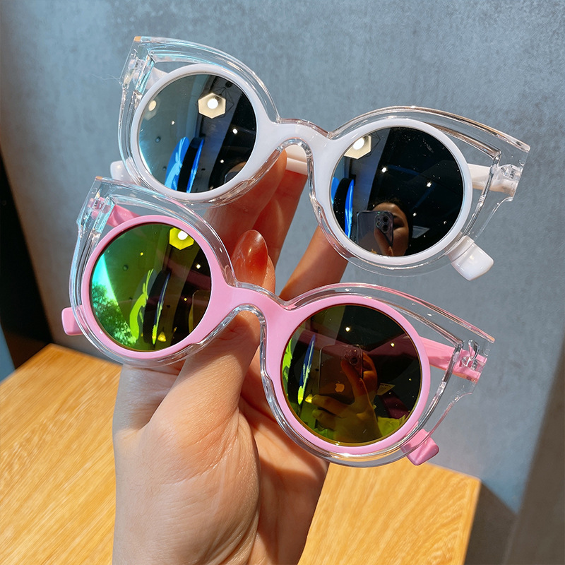 Children's new polarized sunscreen sunglasses for boys and girls, stylish and cool sunglasses for babies, versatile glasses for going out