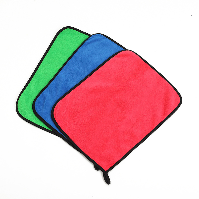 Cleaning Special Towel Absorbent Dish Cloth Thickened Dish Towel Not Easy to Lose Hair Housekeeping Household Cleaning Car Washing Glass Wiping