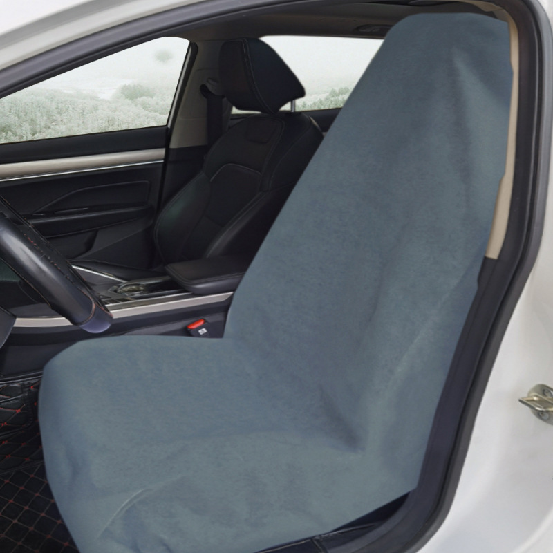 Universal Disposable Non-woven Car Seat Cover Repair Anti-dirty Protective Cushion (Seat cushion, seat cover) - 2-gray-non-woven-seat-covers