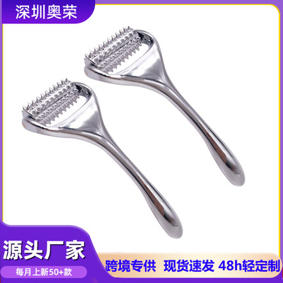 Manufactor wholesale Metal Roller Massage stick face massage Roller cosmetic instrument Face Roller Massager