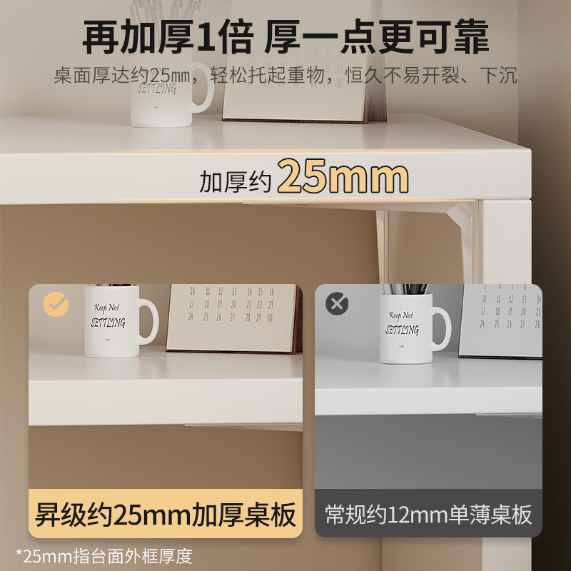 コーナーデスク寝室半囲みドレッシングテーブル一体型ライト高級モダンハイエンドL字型オフィスデスクワークベンチ|undefined