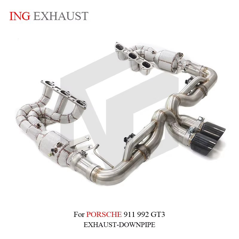 Suitable for Porsche 911 992 GT3 complete stainless steel exhaust system