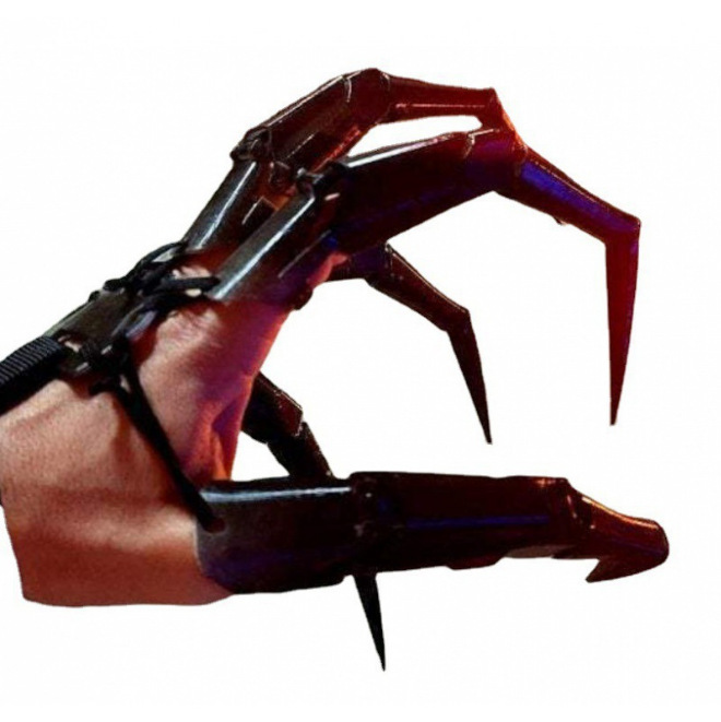 Halloween Articulated Fingers萬聖節手指關節手抓戶外派對道具