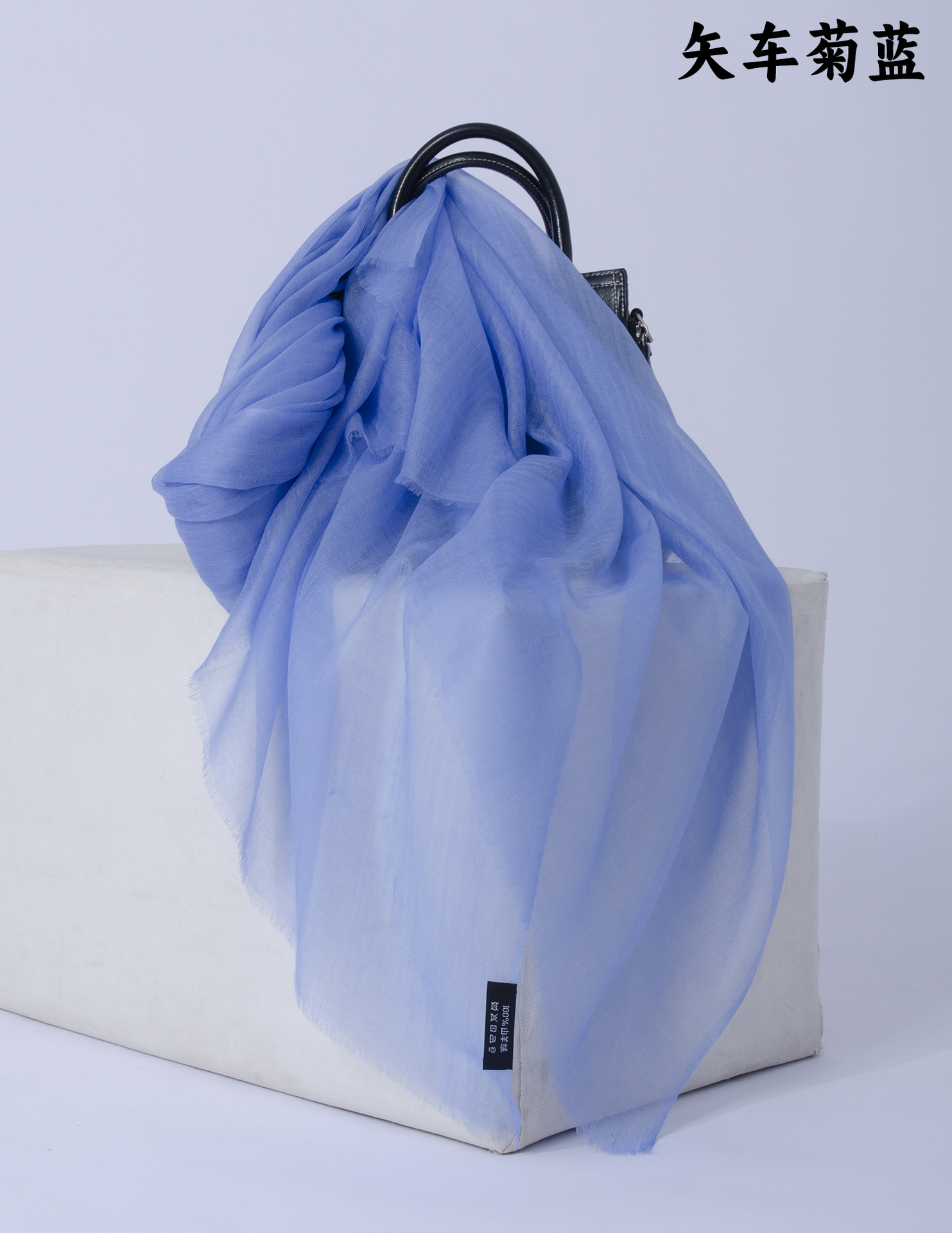 Fábrica de Mongolia Interior nuevo estilo liso 400 anillo ligero bufanda de terciopelo otoño e invierno cuatro estaciones damas cálido chal grande