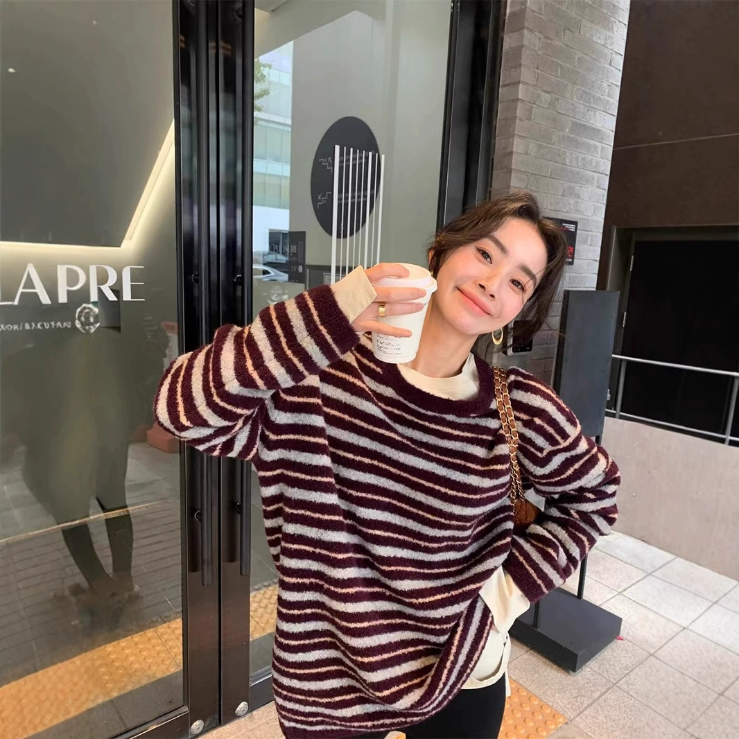 Long woolen sweater, woolen dress