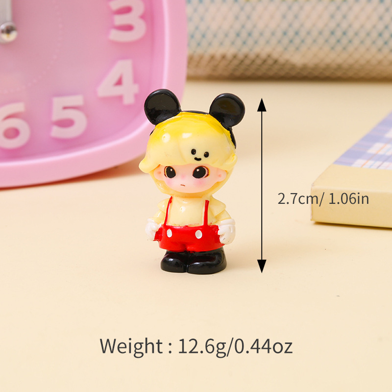 BJ- 000021m 마우스-옐로우-심플 장식