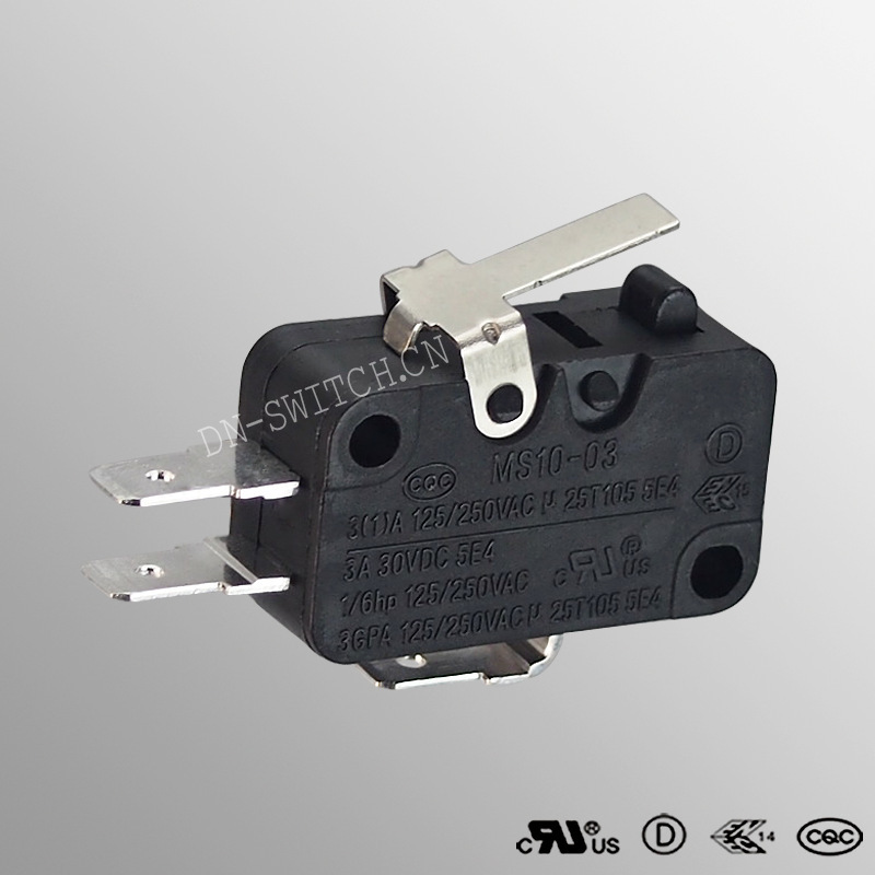 供应MS10-03Z3-A050系列微动开关 耐高温 小电流3A 250VAC
