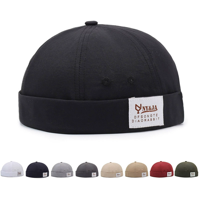 Hat, autumn travel retro patch, new collection