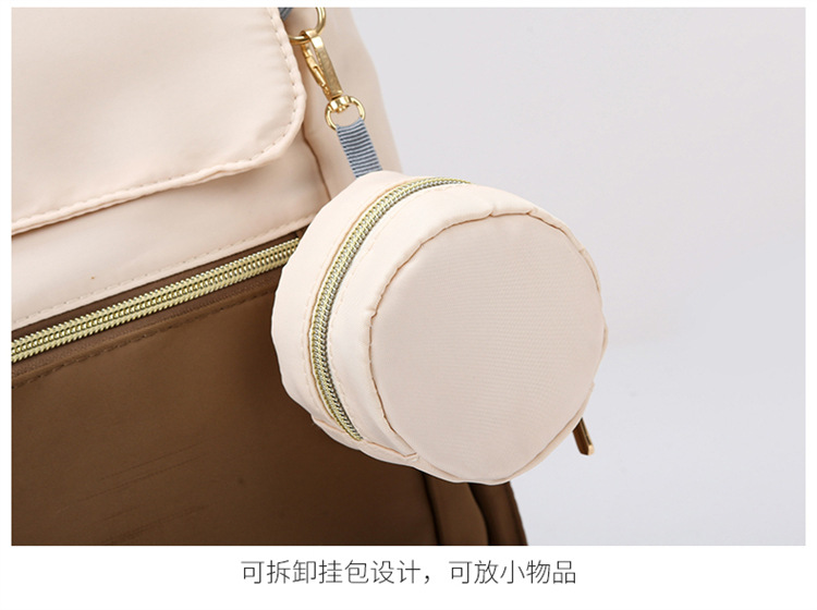 New fashionable and multi-functional mom bag, large-capacity mother and baby bag, travel backpack, single-shoulder bag, handbag undefined