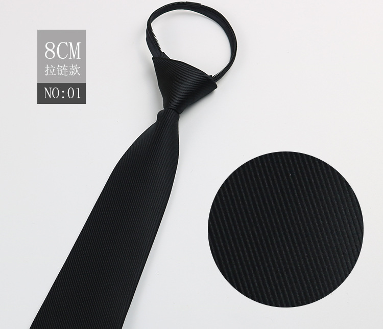 Men's Tie Stripe Monochrome Business Tie Wholesale