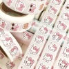Rolling stickers-big head cartoon cat