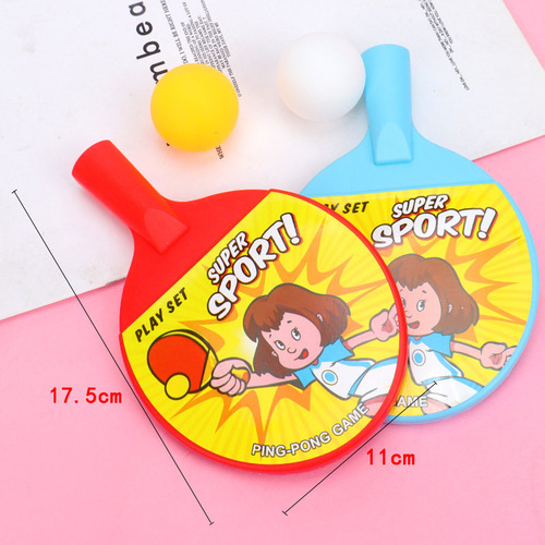 Children's table tennis racket toys for beginners, baby table tennis rackets, kindergarten gifts, campus sports toys wholesale